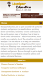 Mobile Screenshot of manipureducation.net